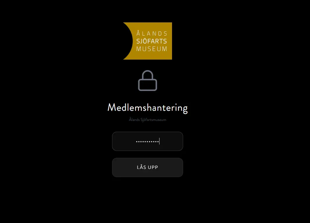 Låst vy för medlemmar